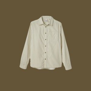 bdg evan stripe corduroy shirt